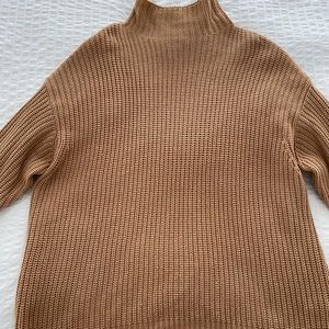 American eagle beige oversized sweater